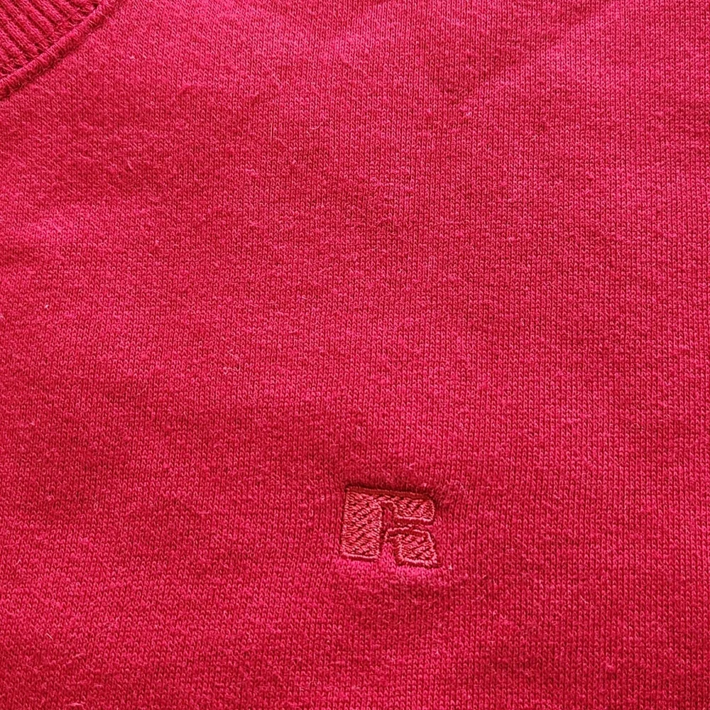 Vintage‎ Russell Athletic Crewneck Blank sweatshirt 3XL (Red/Crimson)